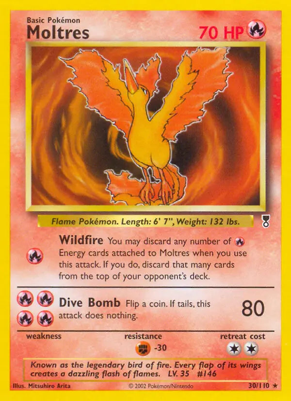 Moltres 30 Legendary Collection Pokesingles