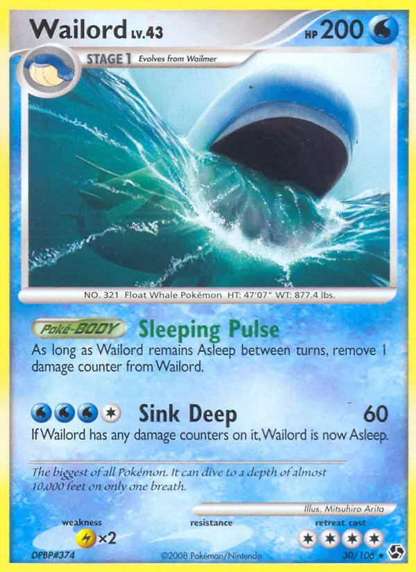 Wailord 30 Great Encounters Pokesingles