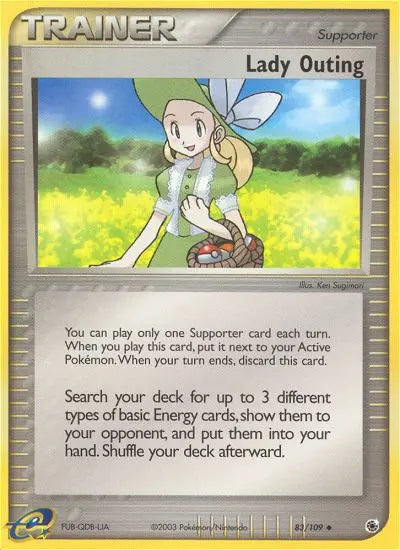 Lady Outing 83 Ruby & Sapphire Pokesingles