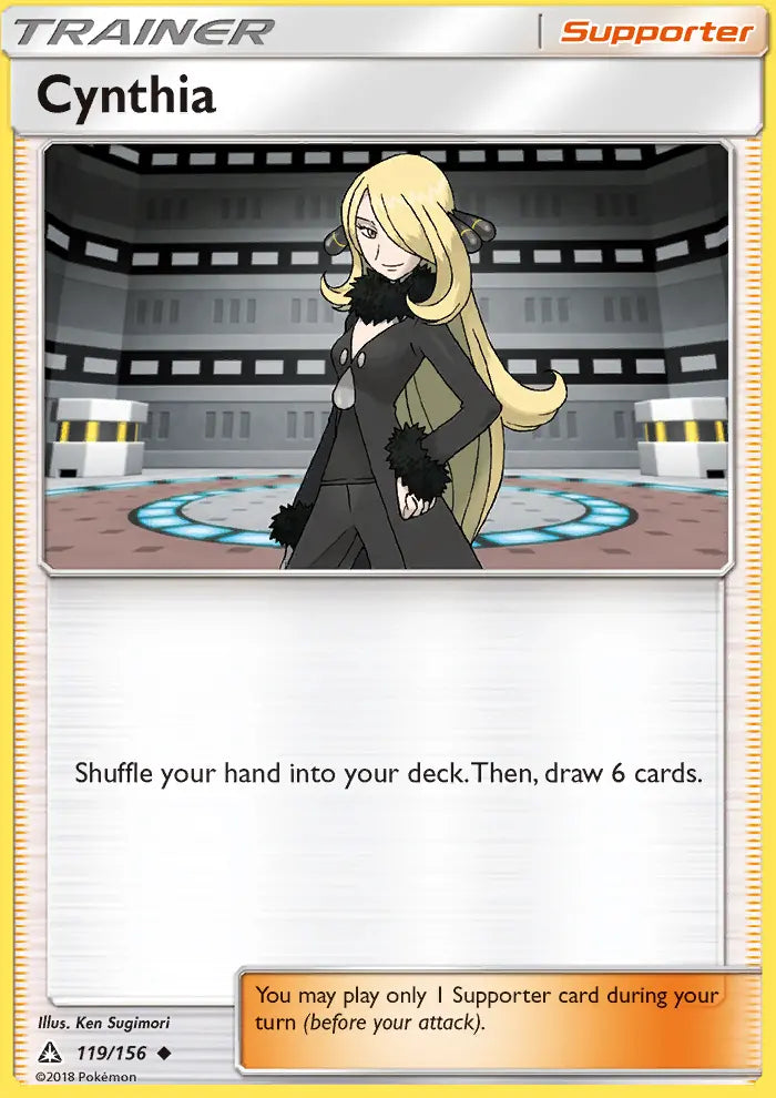 Cynthia 119 Ultra Prism Pokesingles