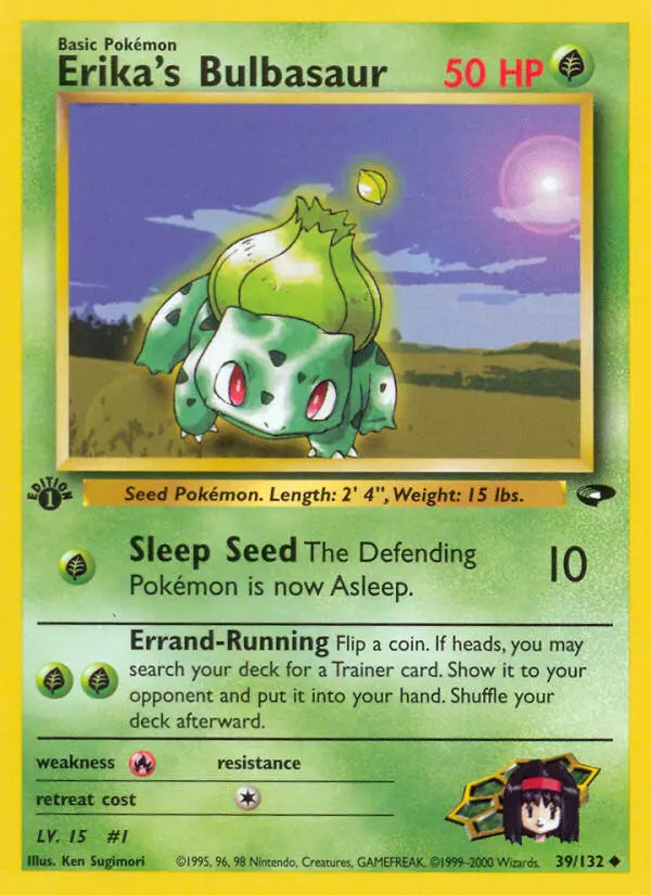 Erika's Bulbasaur 39 Gym Challenge Pokesingles