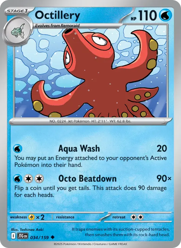Octillery 34 Journey Together Pokesingles