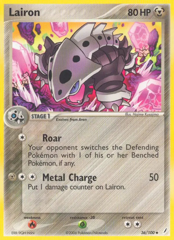 Lairon 36 Crystal Guardians Pokesingles