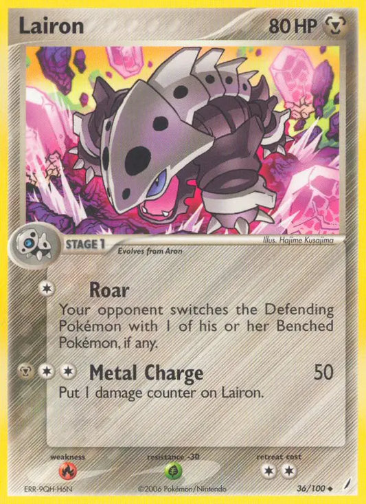 Lairon 36 Crystal Guardians Pokesingles