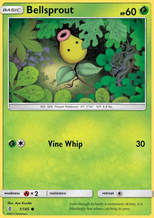 Bellsprout 1 Guardians Rising Pokesingles