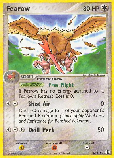 Fearow 24 FireRed & LeafGreen Pokesingles