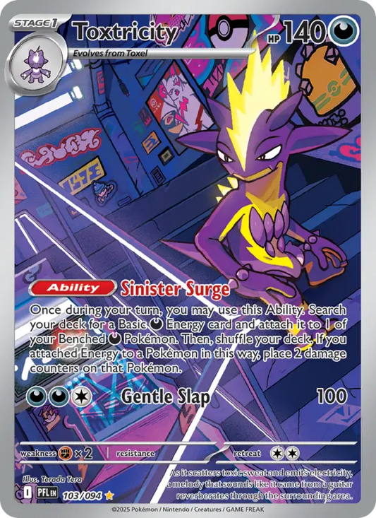 Toxtricity 103 Phantasmal Flames Pokesingles