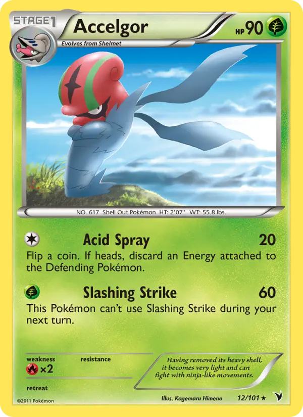 Accelgor 12 Noble Victories Pokesingles