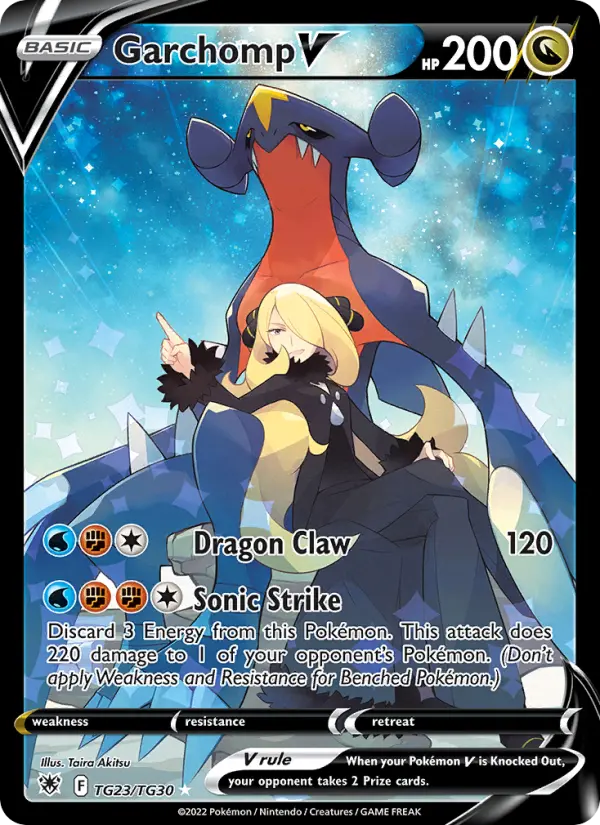 Garchomp V TG23 Astral Radiance Pokesingles