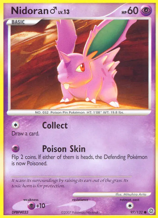 Nidoran♂ 97 Secret Wonders Pokesingles
