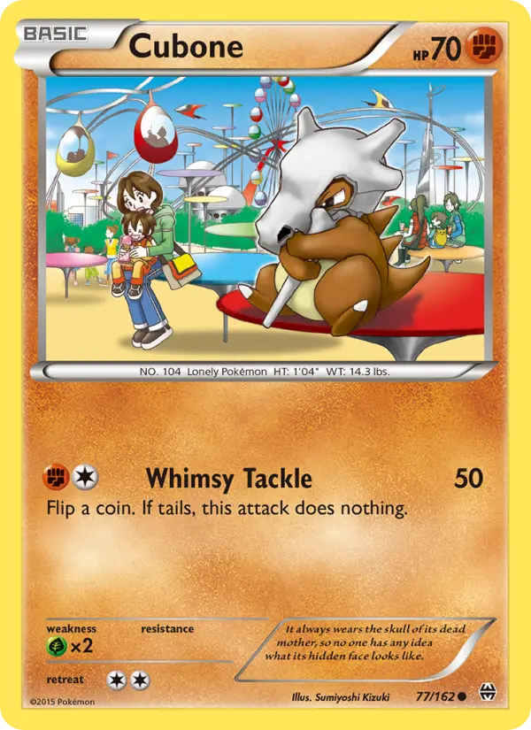 Cubone 77 BREAKthrough Pokesingles