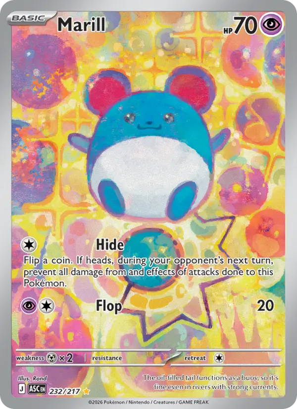 Marill 232 Ascended Heroes Pokesingles