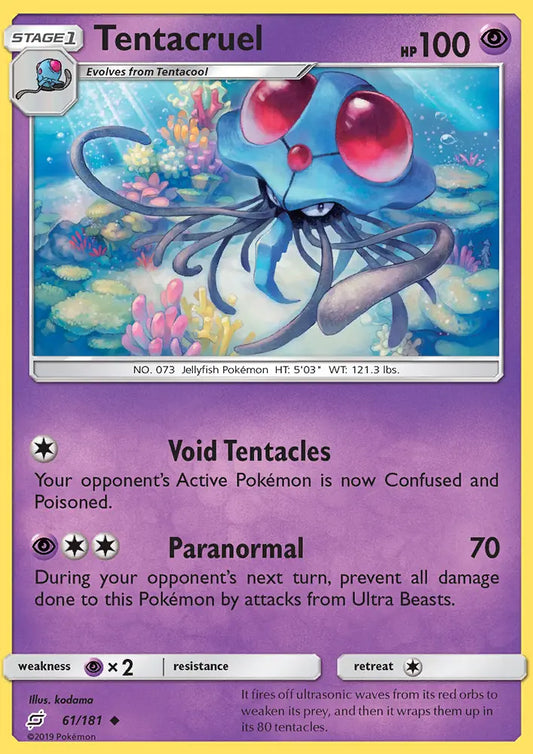 Tentacruel 61 Team Up Pokesingles