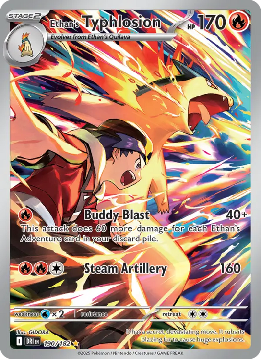 Ethan's Typhlosion 190 Destined Rivals Pokesingles
