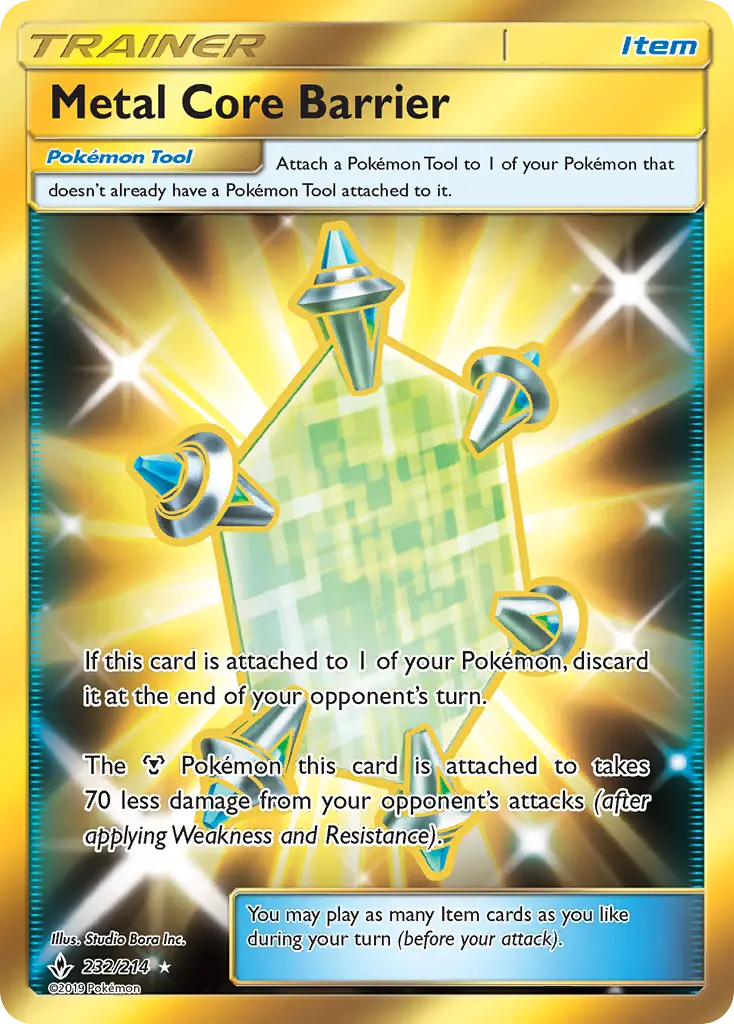 Metal Core Barrier 232 Unbroken Bonds Pokesingles