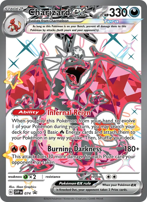 Charizard ex 74 SVP Black Star Promos Pokesingles