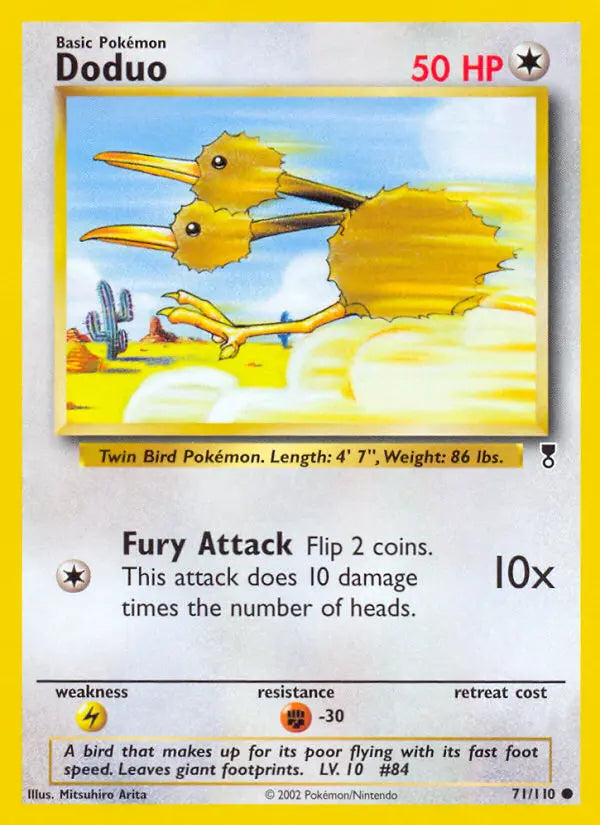 Doduo 71 Legendary Collection Pokesingles