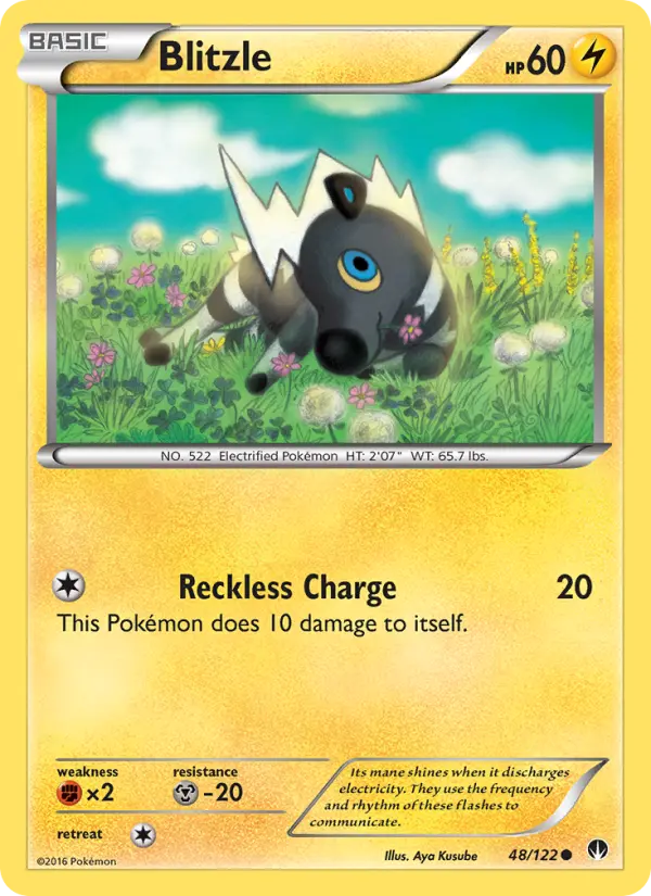 Blitzle 48 BREAKpoint Pokesingles
