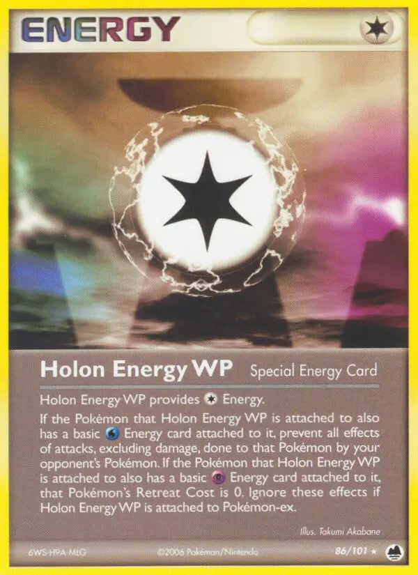 Holon Energy WP 86 Dragon Frontiers Pokesingles