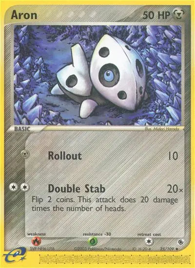 Aron 25 Ruby & Sapphire Pokesingles