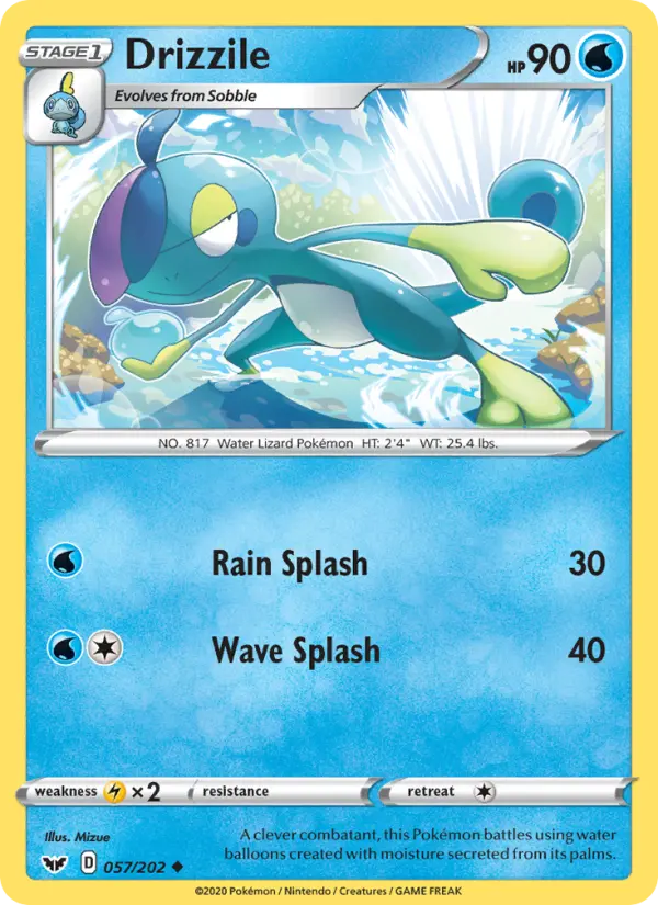 Drizzile 57 Sword & Shield Pokesingles