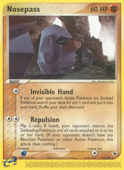Nosepass 18 Ruby & Sapphire Pokesingles