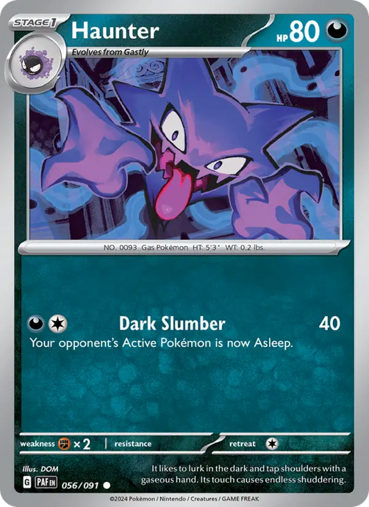 Haunter 56 Paldean Fates Pokesingles