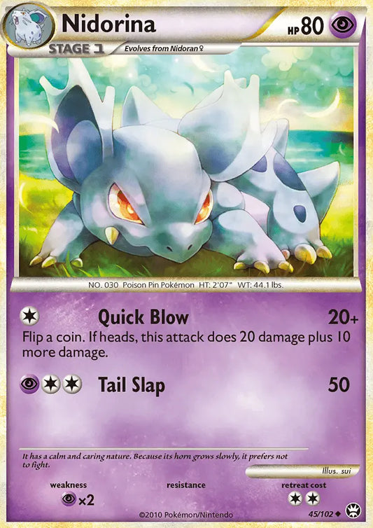 Nidorina 45 Triumphant Pokesingles