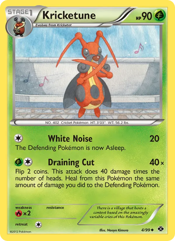 Kricketune 4 Next Destinies Pokesingles