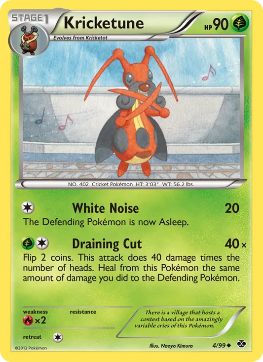Kricketune 4 Next Destinies Pokesingles