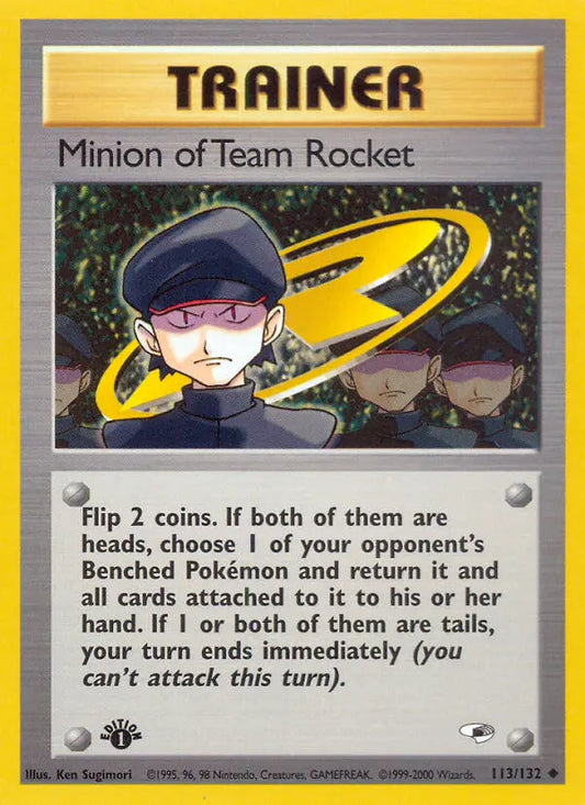 Minion of Team Rocket 113 Gym Heroes Pokesingles