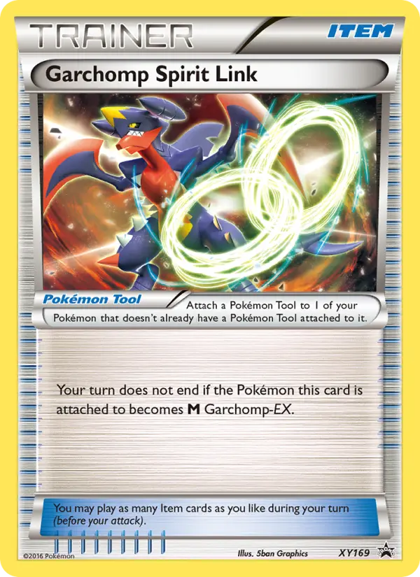 Garchomp Spirit Link XY169 XY Black Star Promos Pokesingles