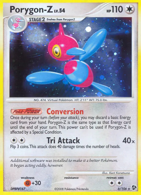 Porygon-Z 6 Great Encounters Pokesingles