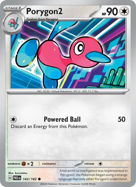 Porygon2 143 Paradox Rift Pokesingles