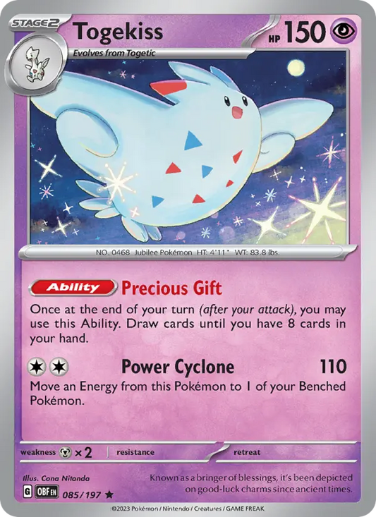 Togekiss 85 Obsidian Flames Pokesingles