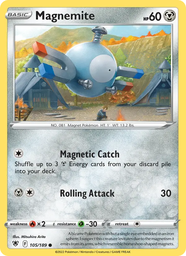 Magnemite 105 Astral Radiance Pokesingles