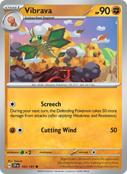 Vibrava 105 Surging Sparks Pokesingles
