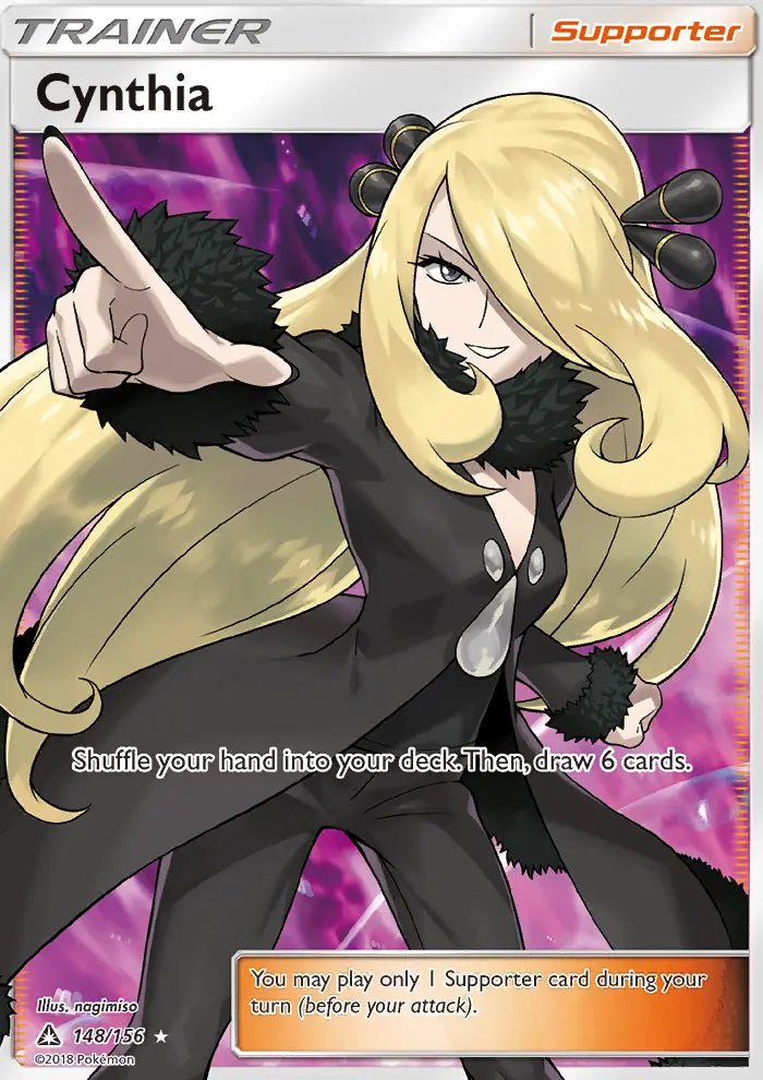 Cynthia 148 Ultra Prism Pokesingles