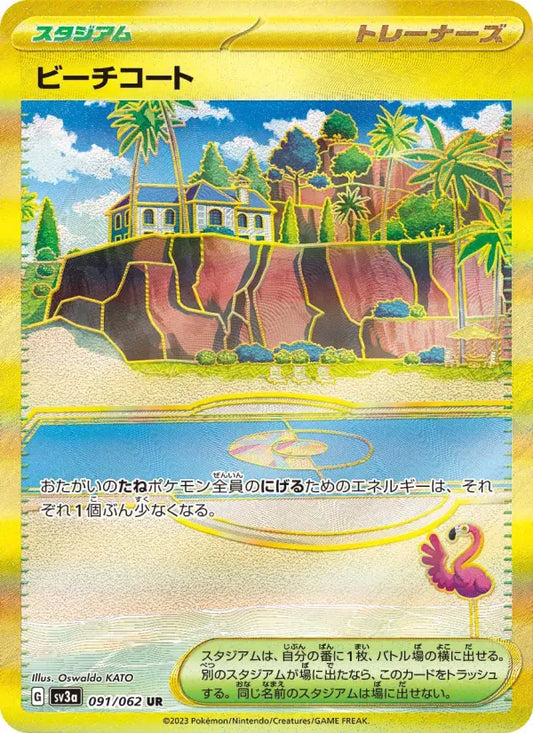 Beach Court 91 Raging Surf Pokesingles