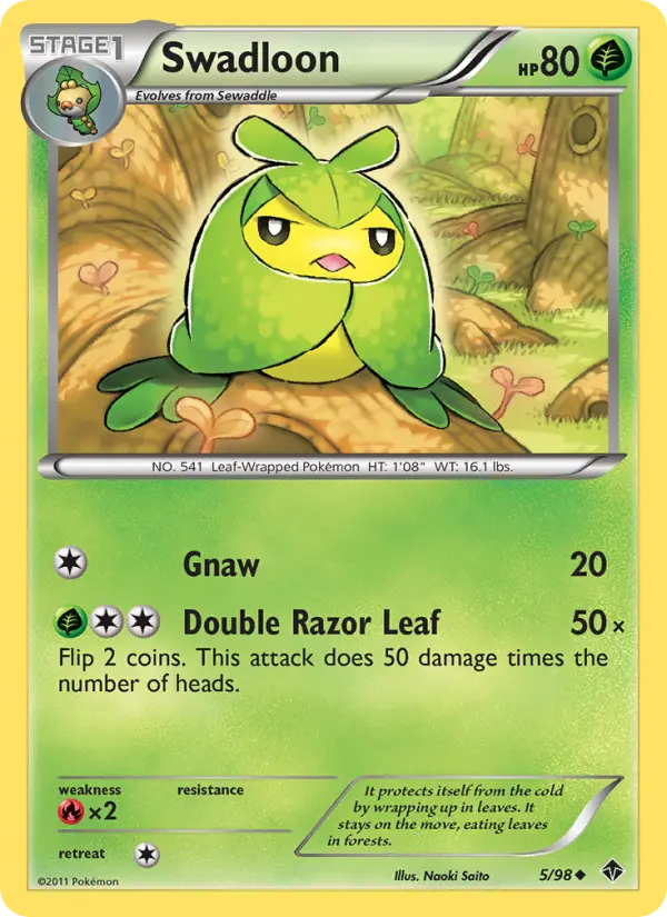 Swadloon 5 Emerging Powers Pokesingles