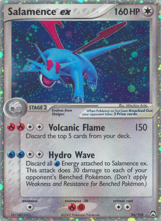 Salamence ex 96 Power Keepers Pokesingles