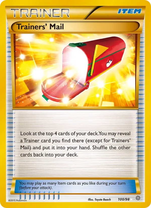 Trainers' Mail 100 Ancient Origins Pokesingles