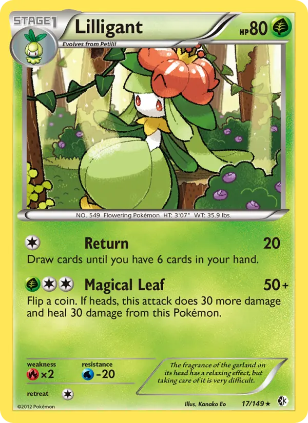 Lilligant 17 Boundaries Crossed Pokesingles