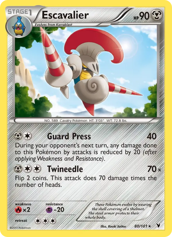 Escavalier 80 Noble Victories Pokesingles