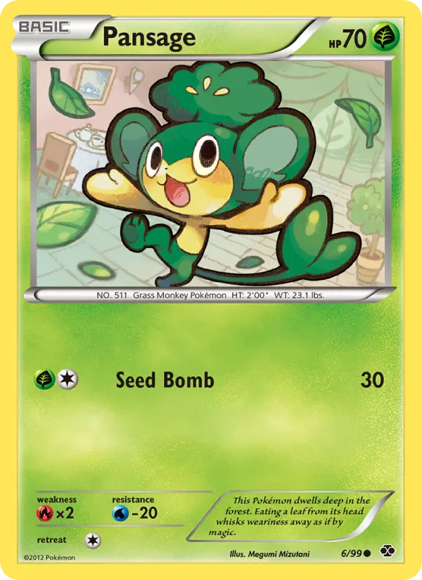 Pansage 6 Next Destinies Pokesingles
