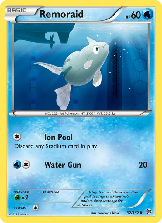 Remoraid 32 BREAKthrough Pokesingles