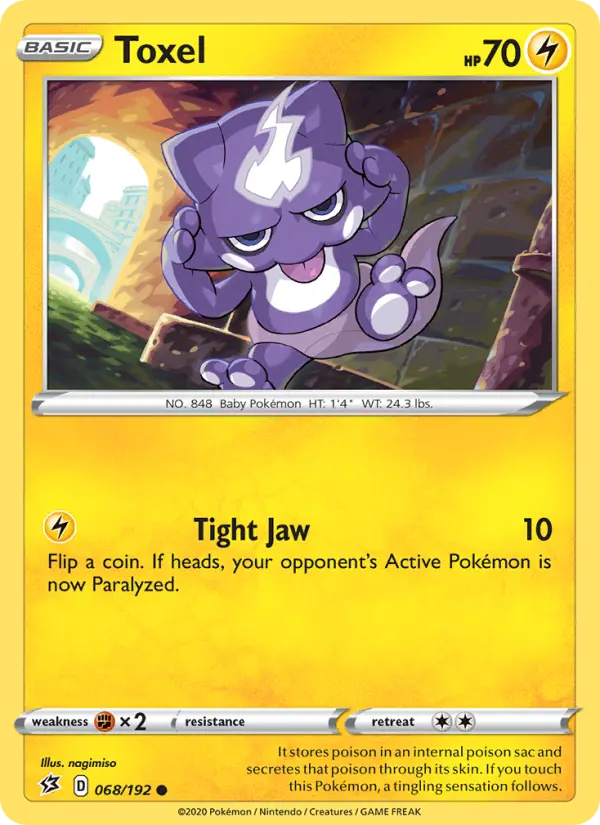 Toxel 68 Rebel Clash Pokesingles