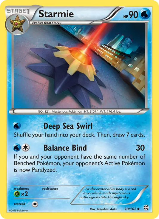 Starmie 30 BREAKthrough Pokesingles