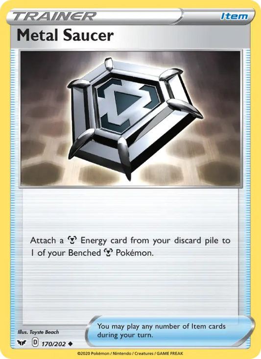 Metal Saucer 170 Sword & Shield Pokesingles