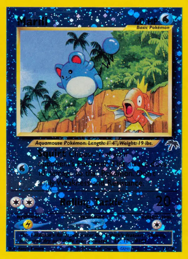 Marill 11 Southern Islands Pokesingles